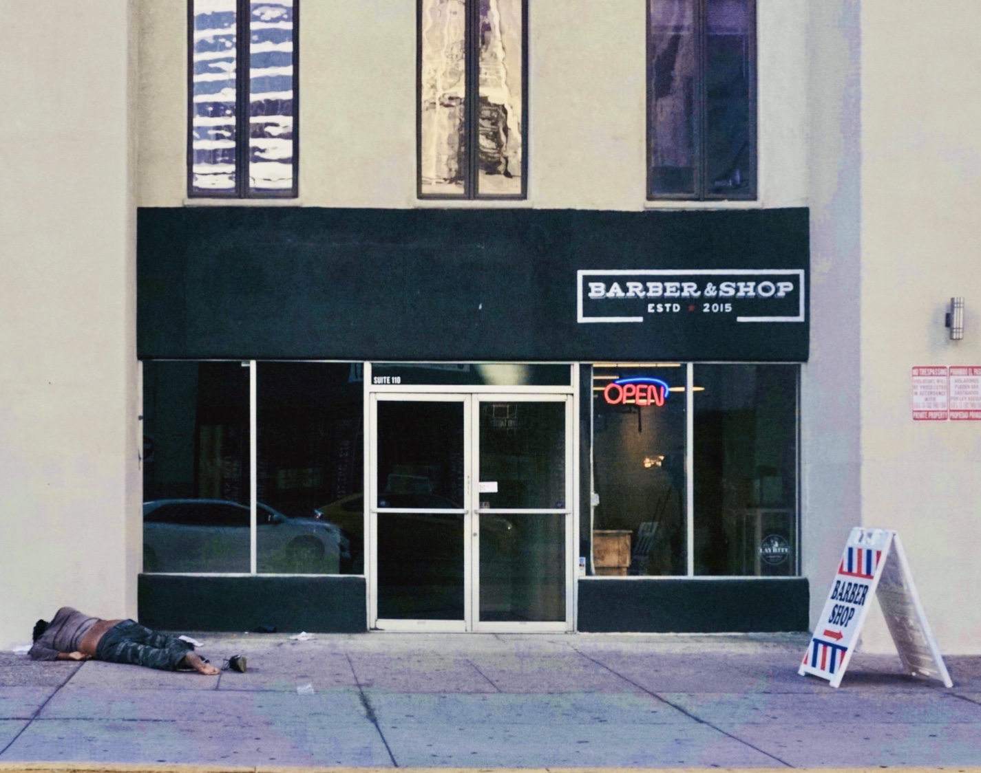 Inside The Local Barber and Shop
